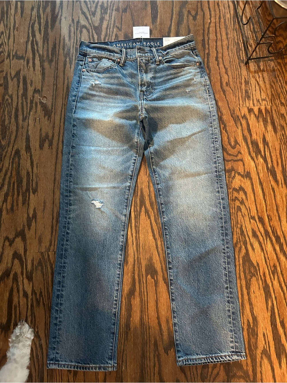 American Eagle Outfitters Men's Light Blue Straight Jeans 29/32